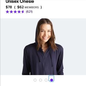 MeUndies Unisex Incredibly Soft Onesie - Navy